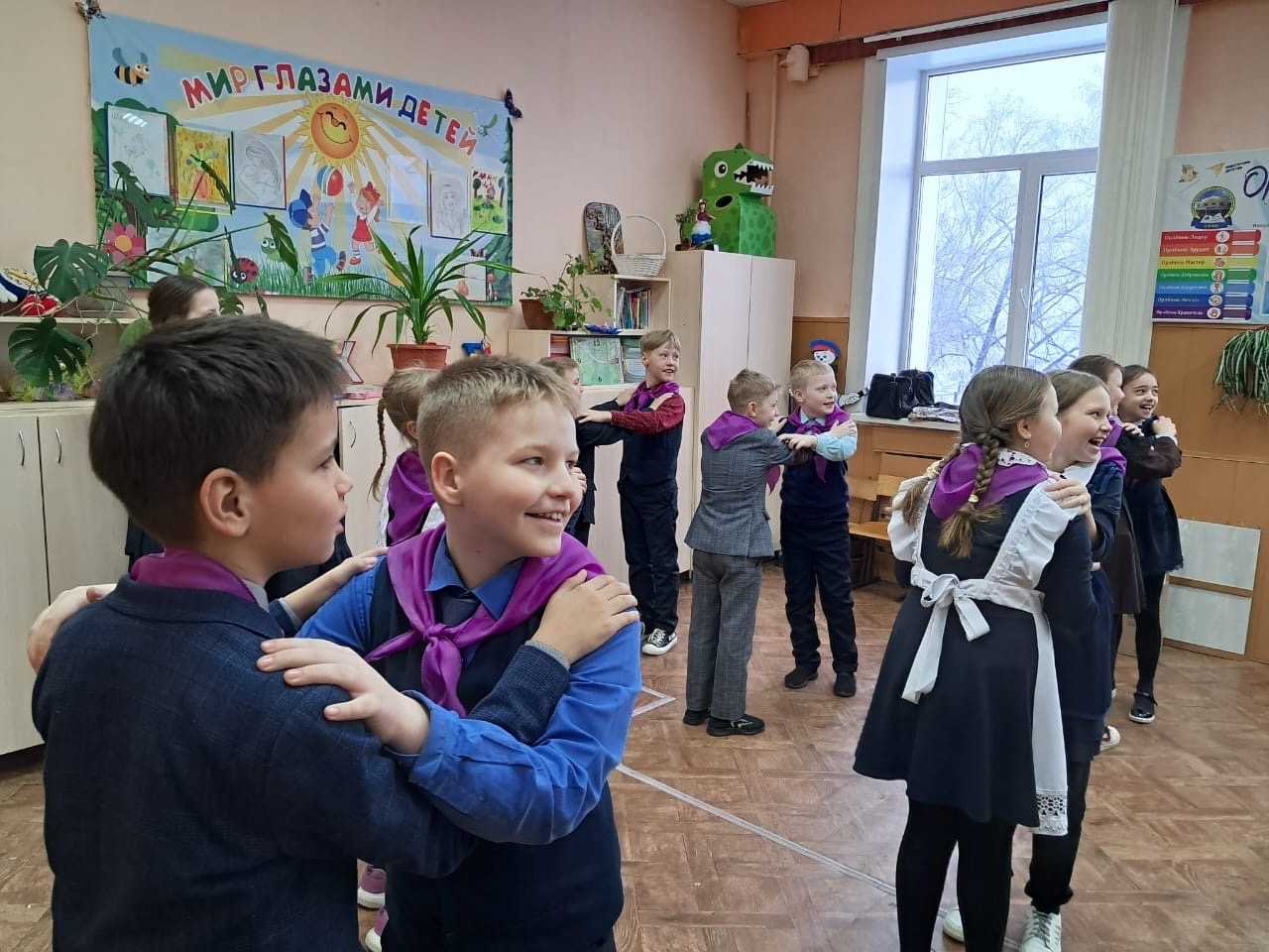 В 3 Б классе  прошло первое занятие &amp;quot; трека Орленок-Спортсмен..