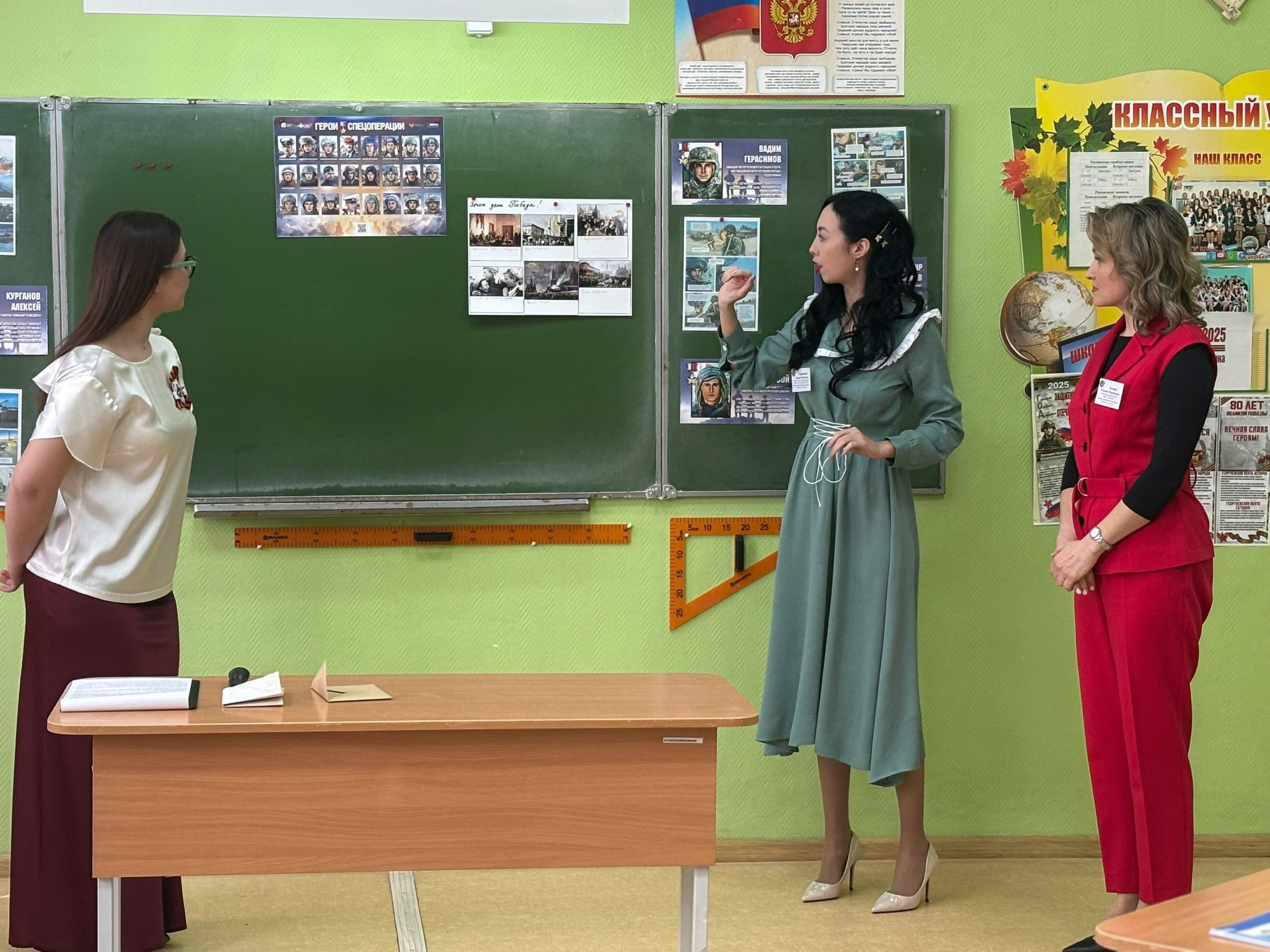 Участники муниципального этапа конкурса «Учитель года» провели мастер-классы. .