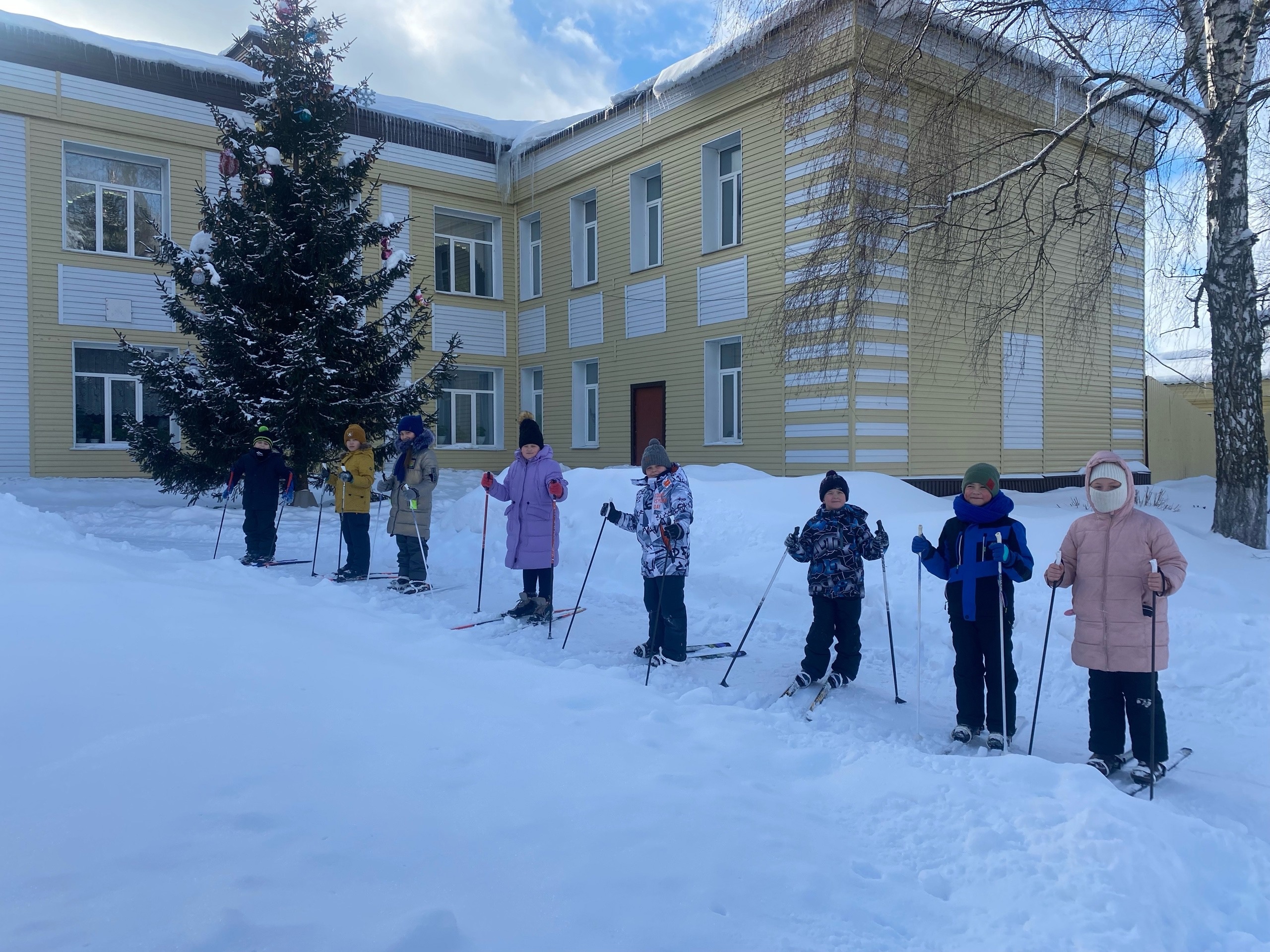 Лыжная подготовка в начальной школе!.