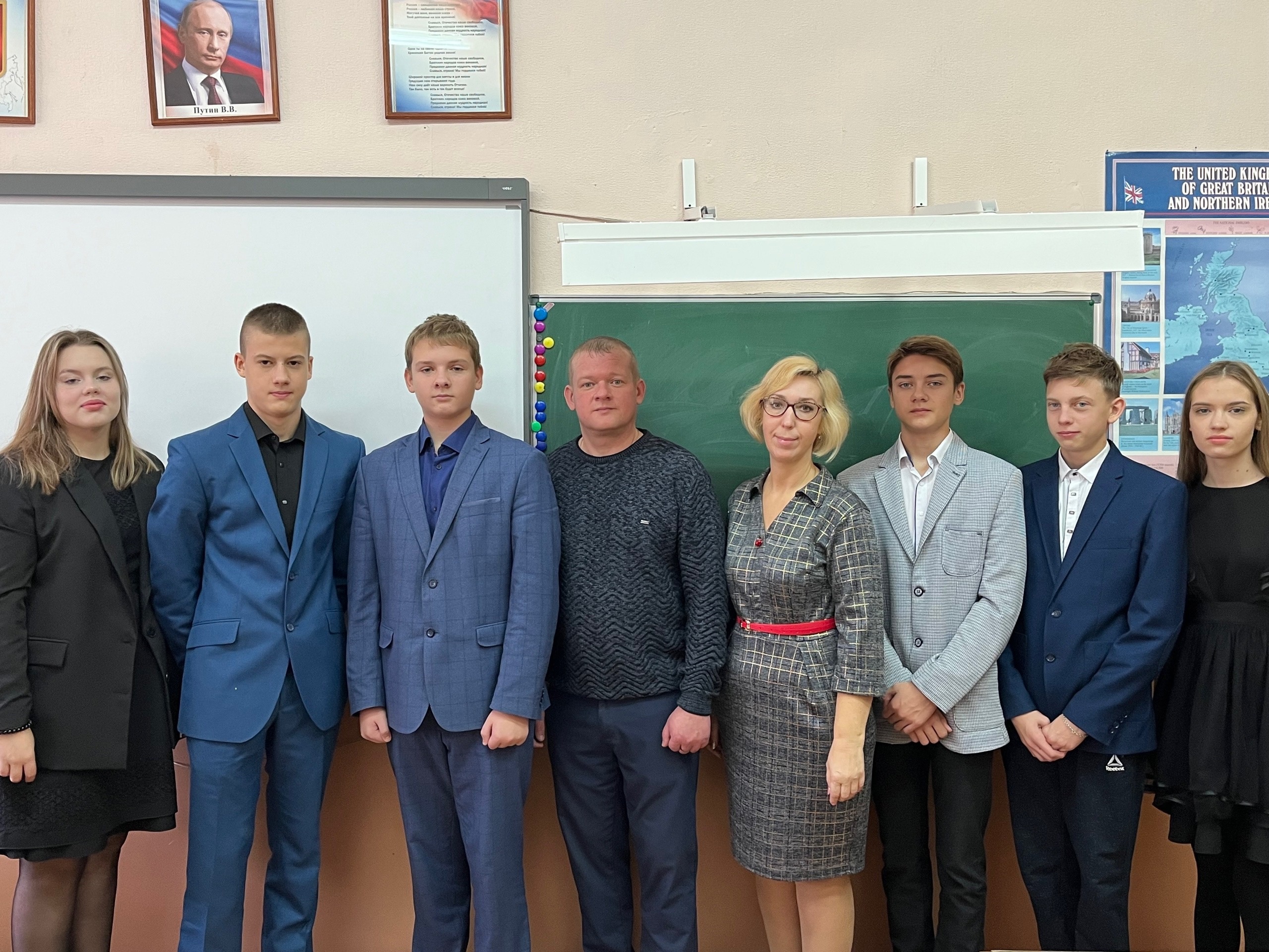 Очередное занятие Профминимума прошло сегодня в 9 б классе..