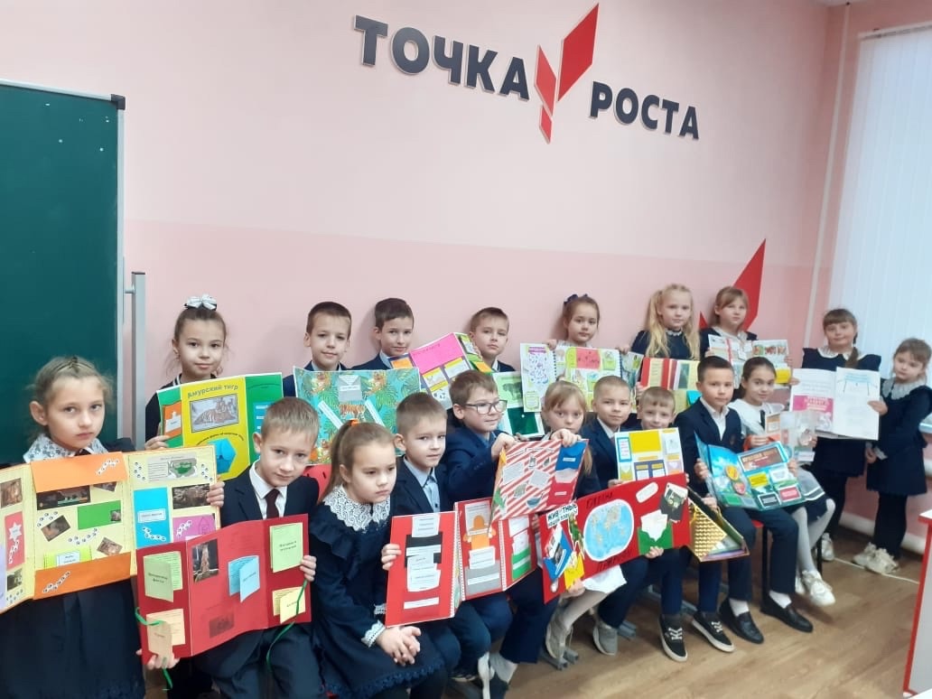 29 ноября в Точке роста второклассники защищали свои творческие проекты по окружающему миру &amp;quot; Растения и животные, занесённые в Красную книгу&amp;quot;..