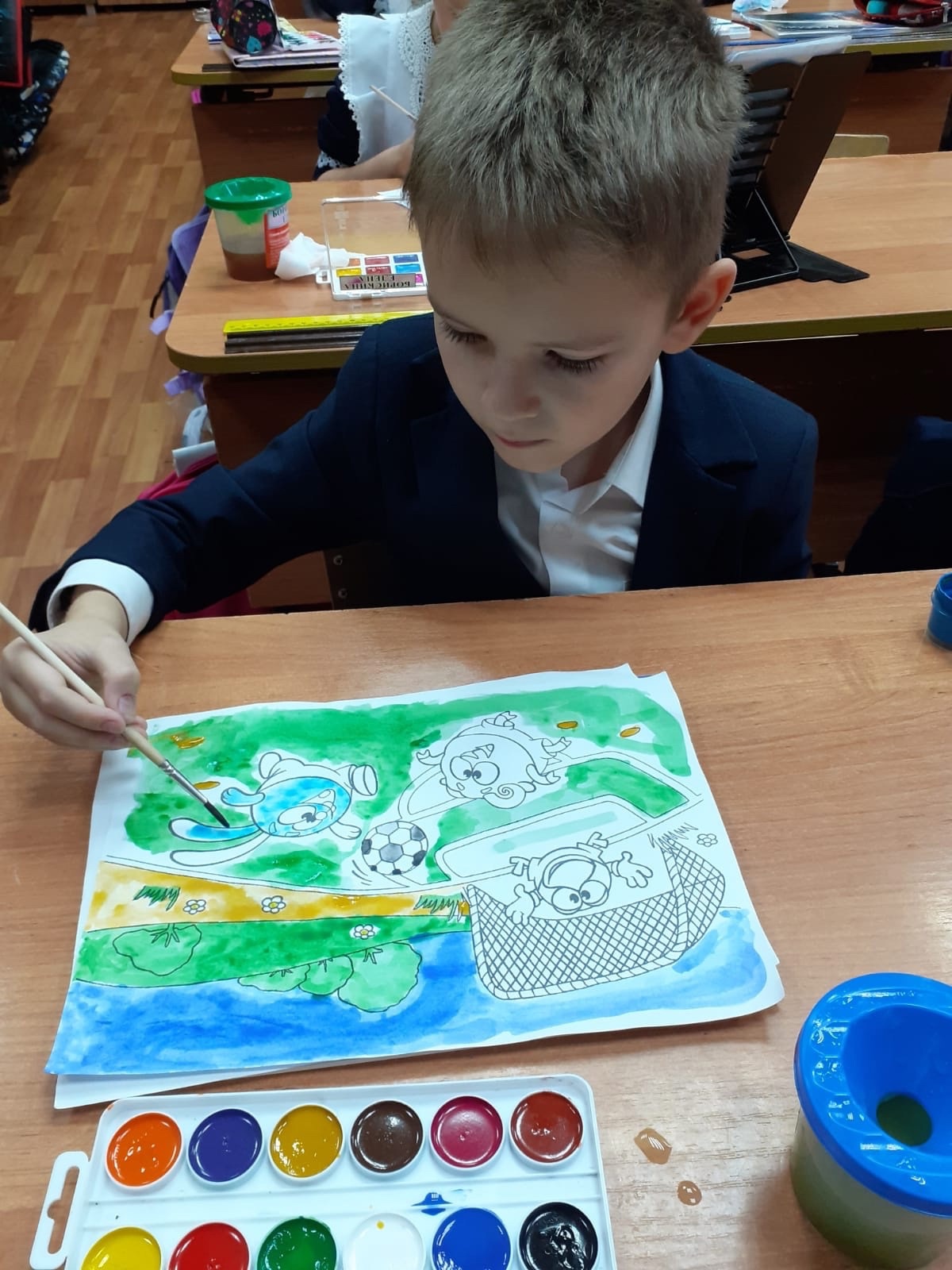 Второклассники провели занятие  &amp;quot;Забота о здоровье&amp;quot;..