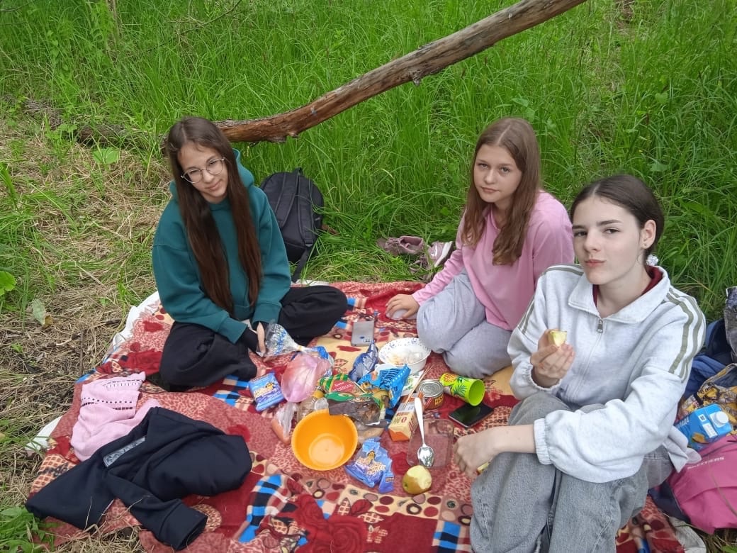 Поход лагеря &amp;quot;Движение первых&amp;quot;.