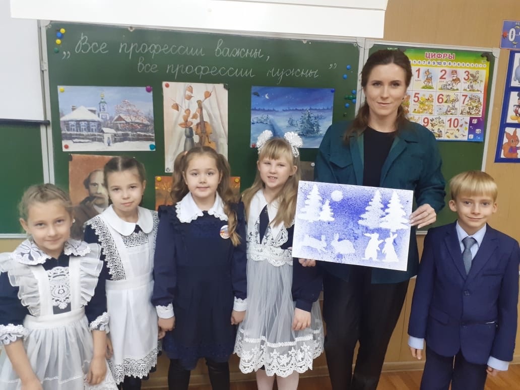 Сегодня в 1 классе прошло занятие «Все профессии важны, все профессии нужны»..