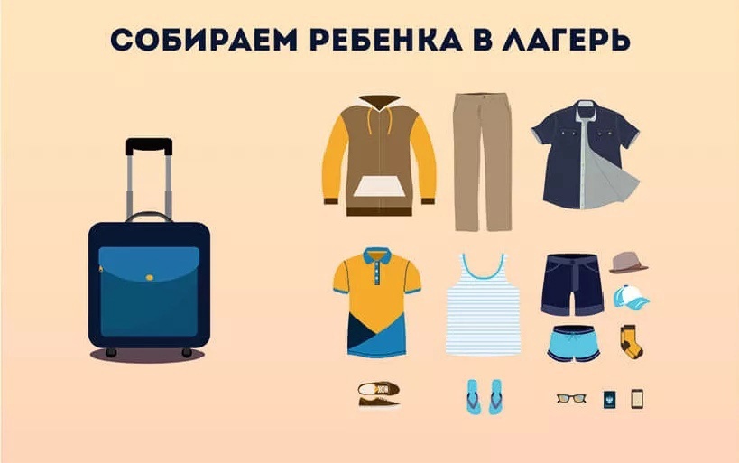 Как собрать ребёнка в лагерь?.